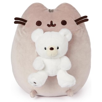 GUND Pusheen with Kai Bear Plush