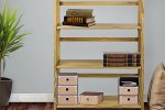 folding wood bookshelves