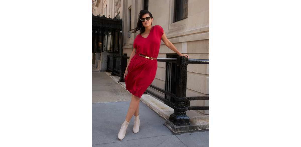 Universal Standard 12-Minetta Liquid Jersey Dress