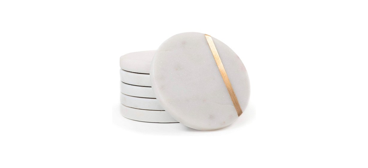 Best Cork & Mill Marble Coasters Best Cork & Mill Marble Coasters