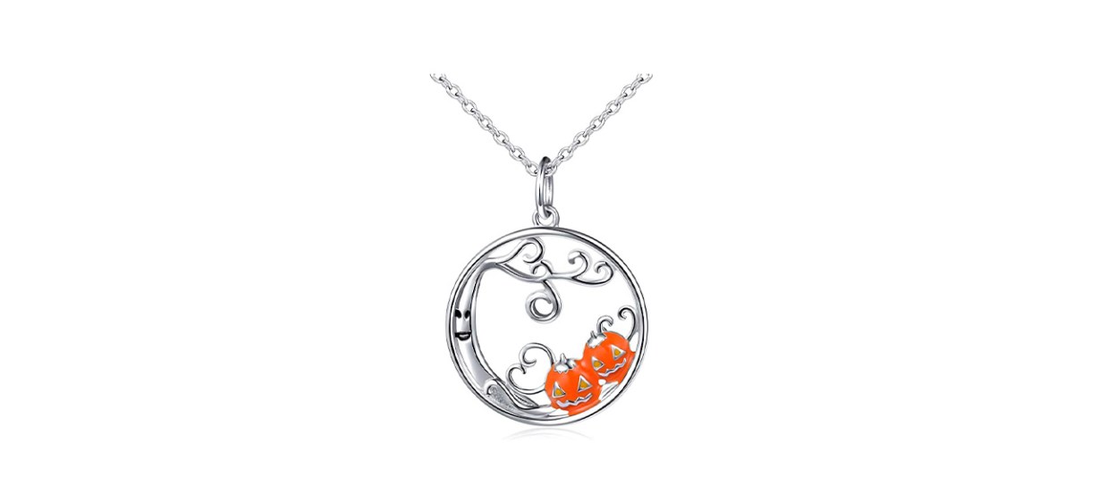 Best Daochong Sterling Silver Pumpkin Necklace Best Daochong Sterling Silver Pumpkin Necklace