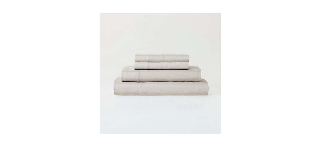 Bedding-Best Sijo Premium Stone Washed French Linen Bed Sheet Set Bedding-Best Sijo Premium Stone Washed French Linen Bed Sheet Set