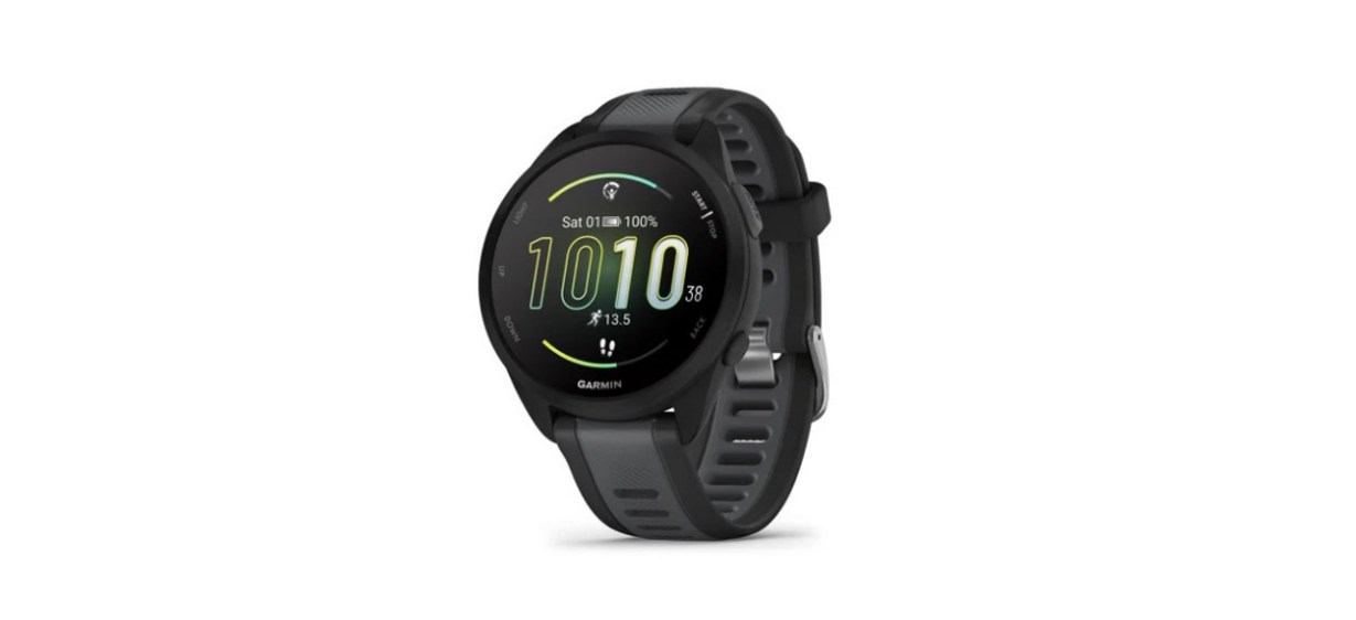 Garmin Forerunner 165  on white background