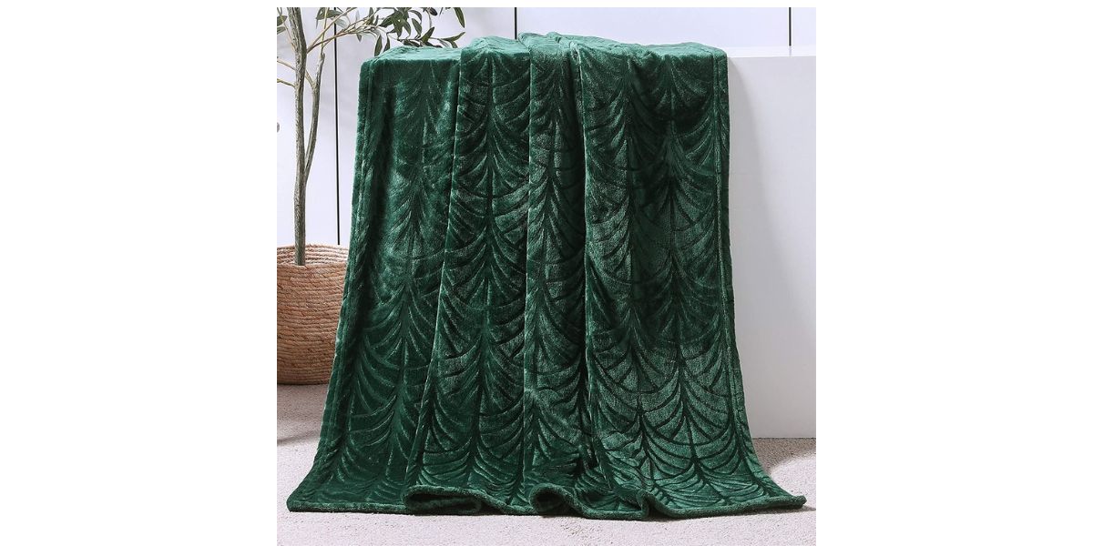 Whale Flotilla Fleece Throw Blanket