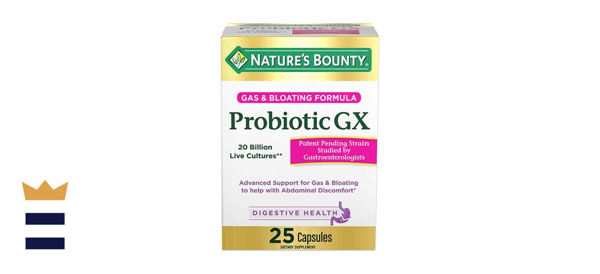 Nature’s Bounty Gas and Bloating Formula Probiotic GX