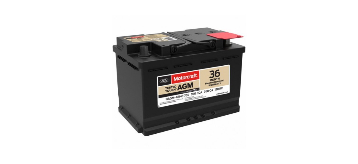 Motorcraft BAGM-48H6-760 Automotive Battery