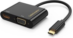 CableCreation USB C to HDMI & VGA Adapter