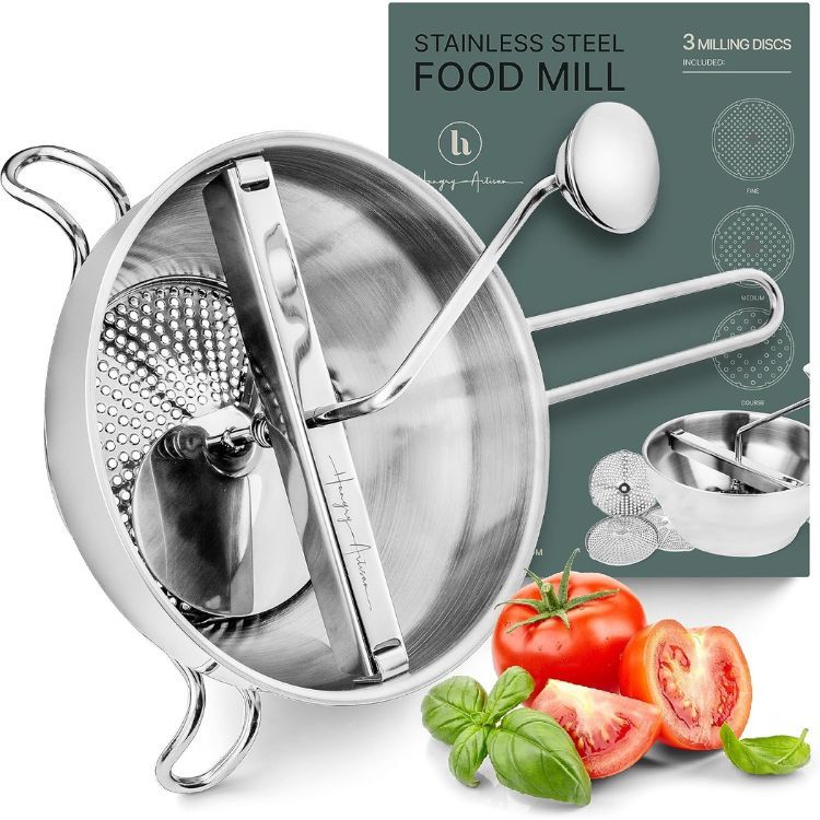 The Hungry Artisan Ergonomic Food Mill