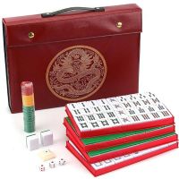 Mose Cafolo Chinese Mahjong  Set With Extra-Large Tiles