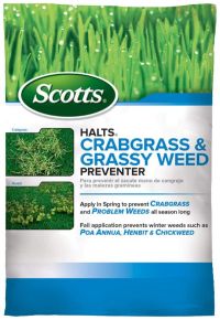 Scotts Halts Crabgrass & Grassy Weed Preventer