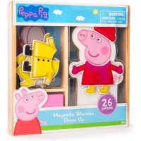 TCG Toys Peppa Pig Magnetic Wood Dress Up Doll