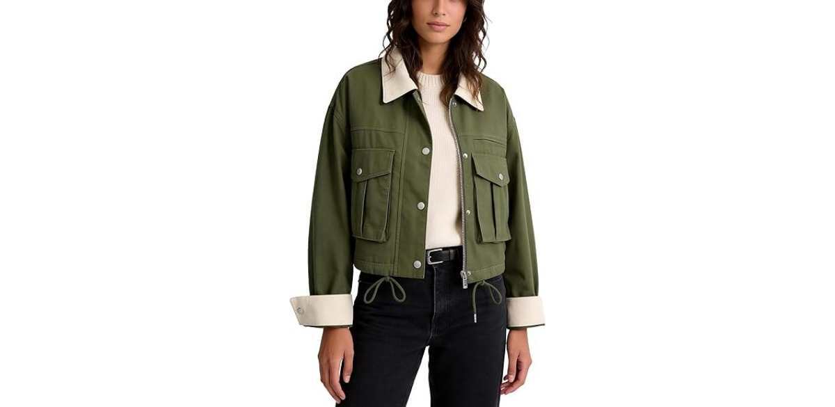 Flygo Womens Cropped Jacket 2026