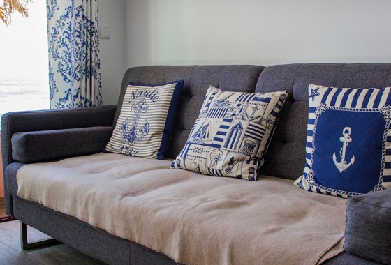 Best coastal throw pillow
