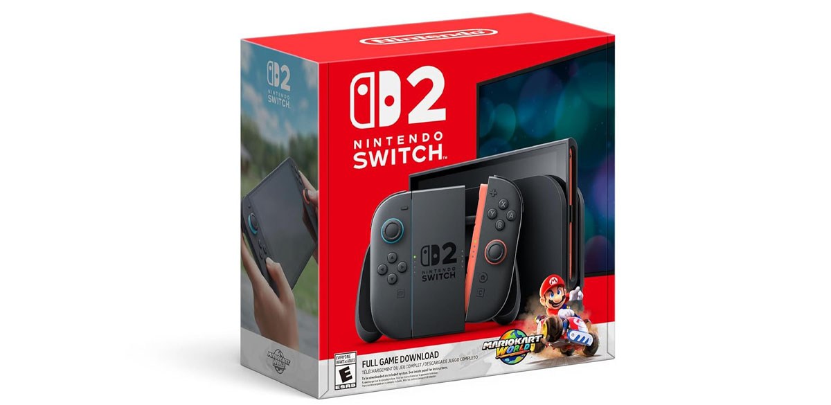 Nintendo Switch 2 + Mario Kart World Bundle