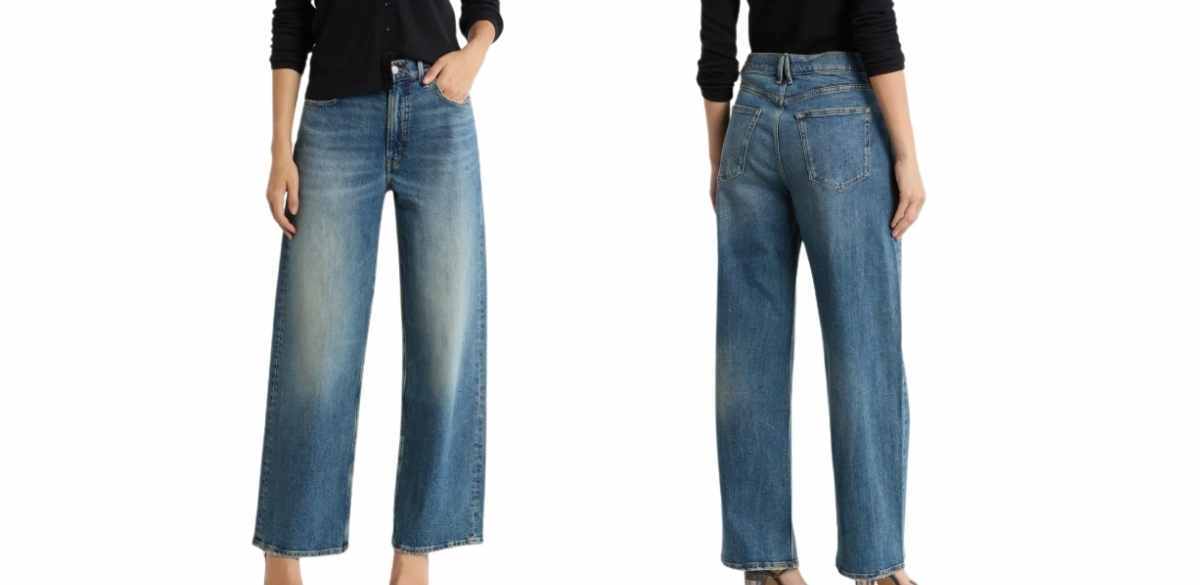 Good American Good Standard Baggy Jeans