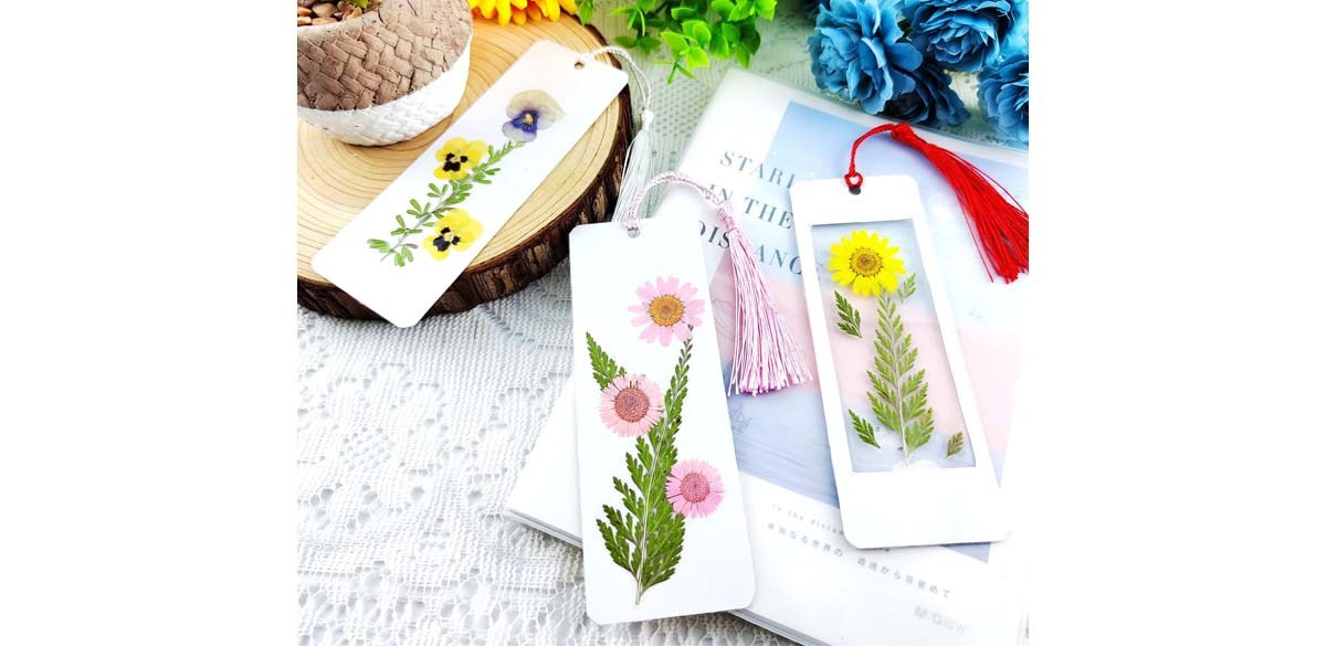 HEOCAKR Cardstock Blank Bookmarks Set