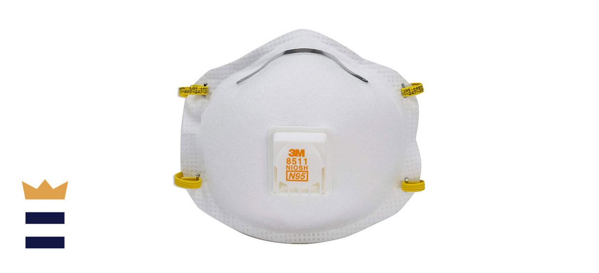 3M Paint Sanding Valved N95 Cool-Flow Respirator