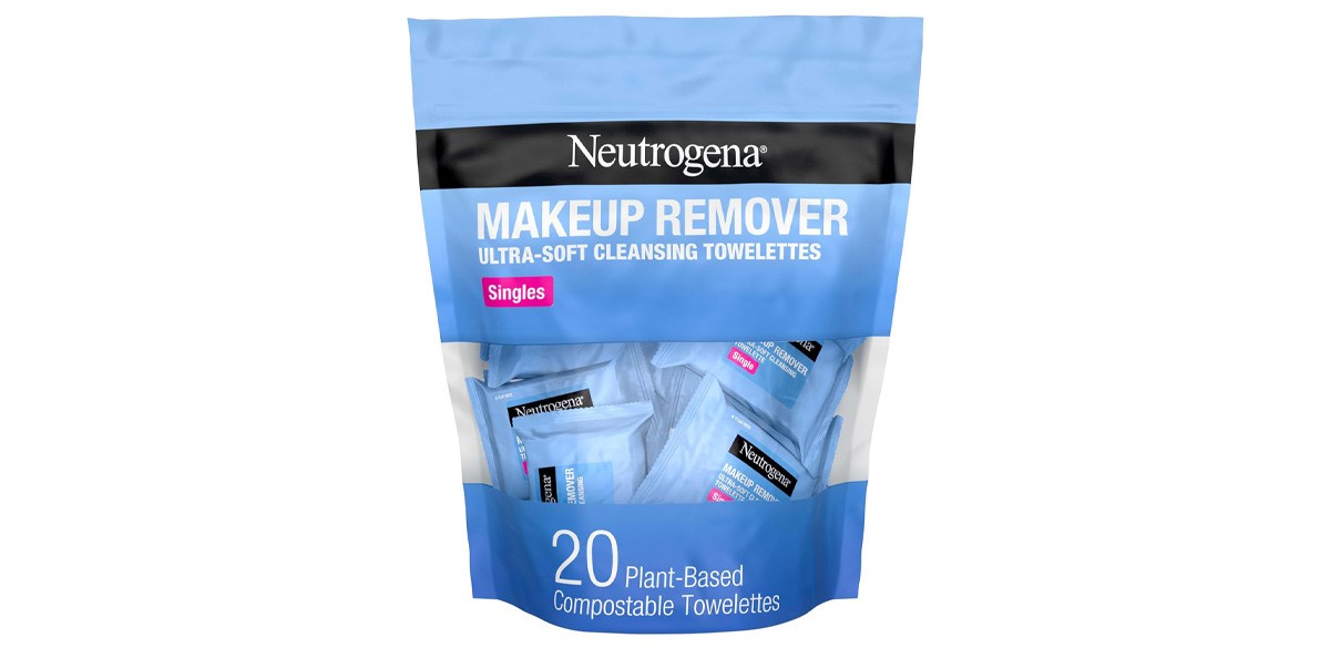 Neutrogena Makeup Remover Wipes Single Face Cleansing Towelettes