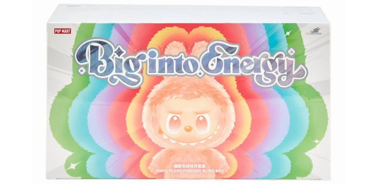 Pop Mart Labubu The Monsters Big into Energy Series Vinyl Plush Pendant