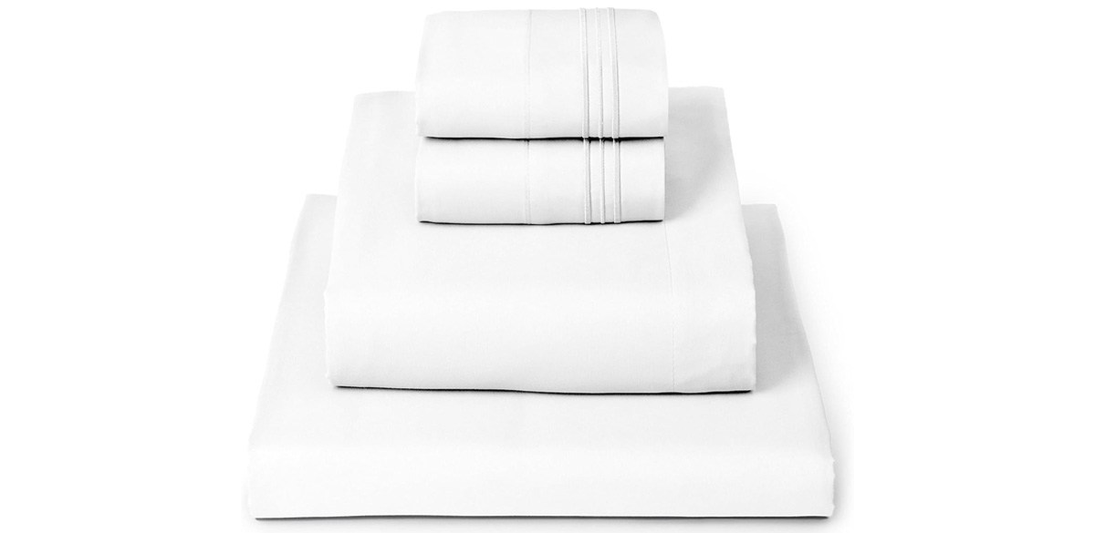 Mellanni Queen Sheets Set - 4-PC Iconic Collection Bedding