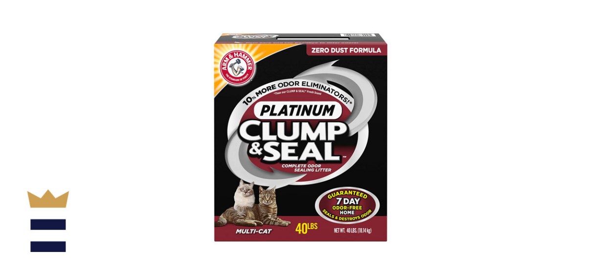 Arm and Hammer Clump and Seal Platinum Cat Litter for Odor