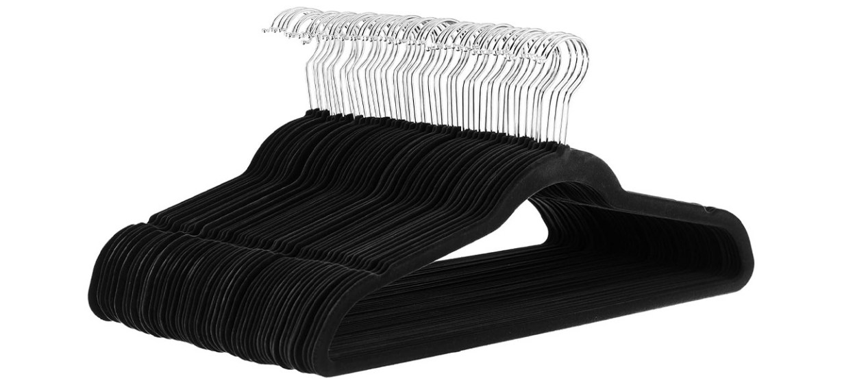 Best Amazon Basics Slim Velvet Clothes Hangers