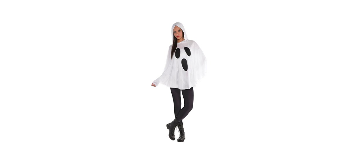 Best Amscan Ghost Poncho Costume