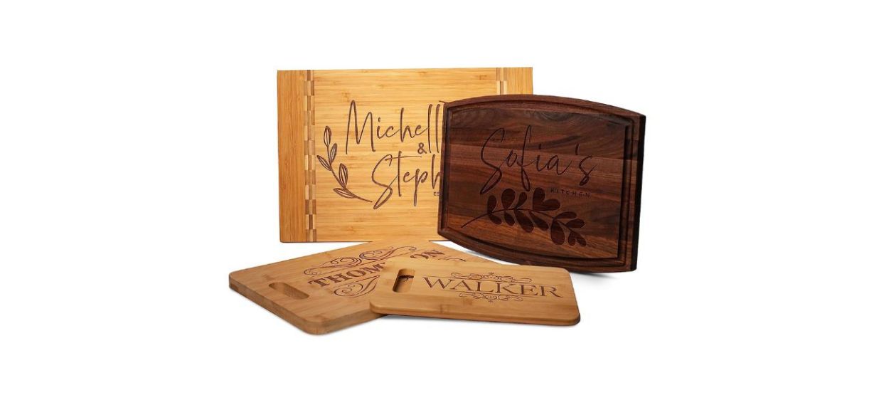 Best Be Burgundy Personalized Cutting Board