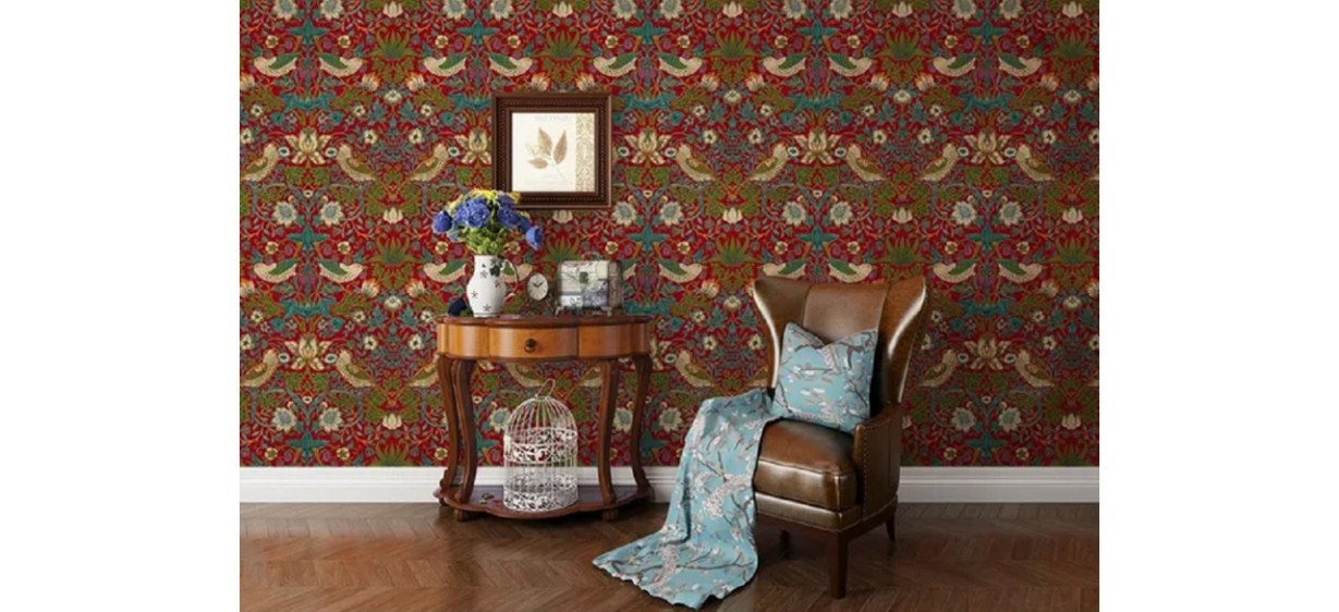 Alcott Hill Buckwalter Floral Roll