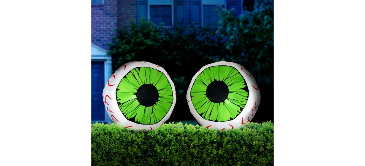 Best Joiedomi Huge Halloween Inflatable Eyeball Two-Pack Best Joiedomi Huge Halloween Inflatable Eyeball Two-Pack