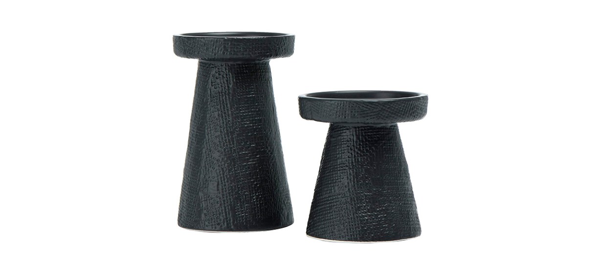 Best Main and Mesa Stoneware Candle Holders