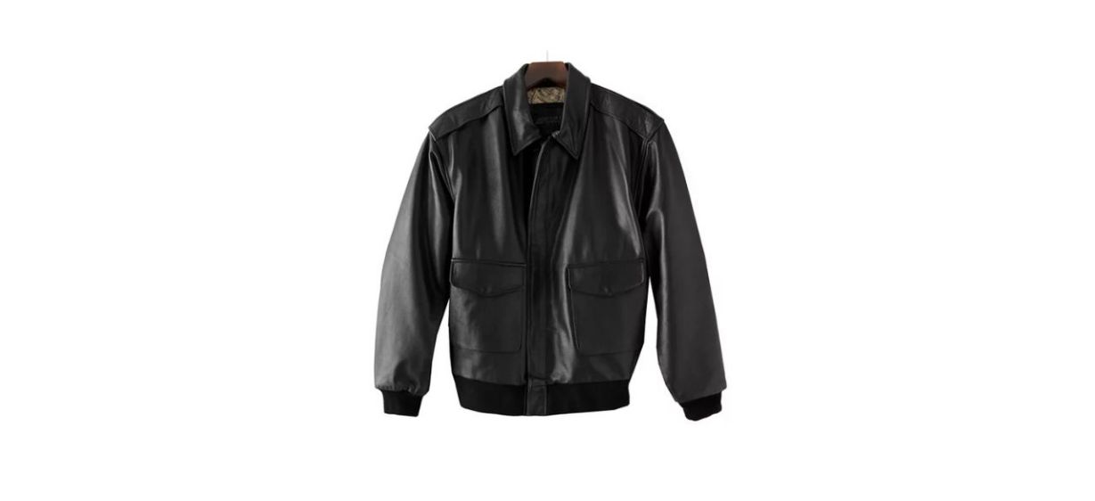 Best Men's Excelled A-2 Leather Bomber Jacket