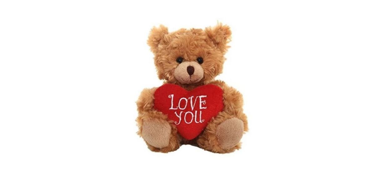 Plushland Stuffed Heart Bear