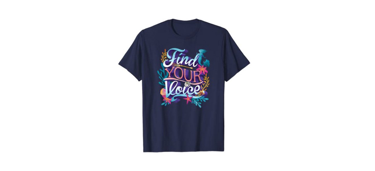 Disney The Little Mermaid Find Your Voice T-shirt Disney The Little Mermaid Find Your Voice T-shirt