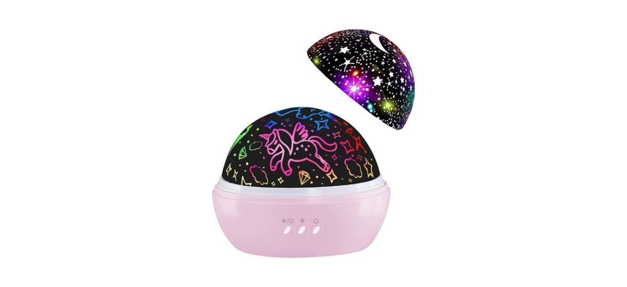 Unicorn Star Projection Cute Kids Toys