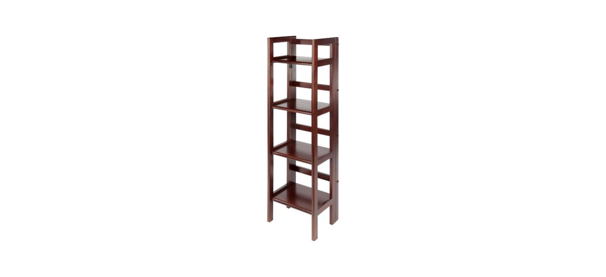 best Winsome Wood Four-tier Folding Terry Shelving