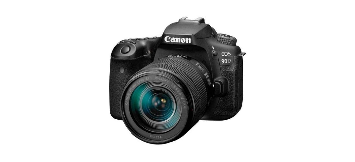 Canon EOS 90D DSLR Camera with 18-135mm USM Lens