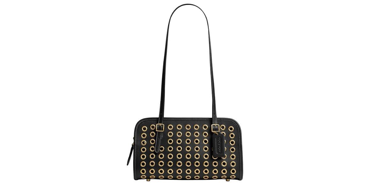 COACH Swing Zip Bag with Grommets