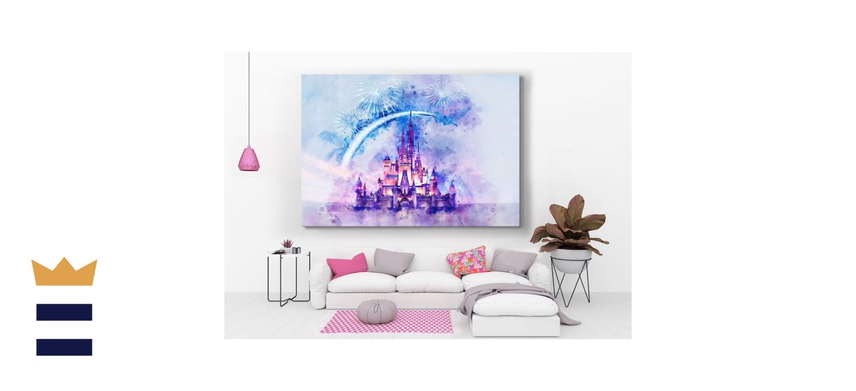 Disney Wall Art, Cinderella Castle
