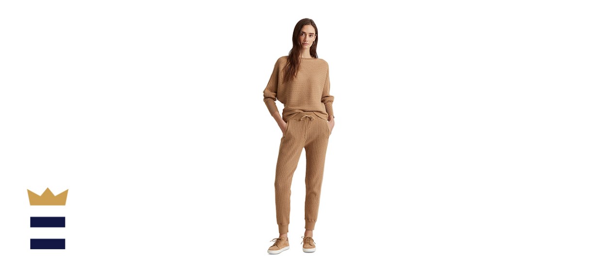 Lauren Ralph Lauren Cable-Knit Jogger Pants
