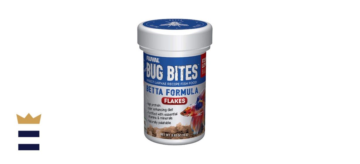 Fluval Bug Bites Color Enhancing Fish Food for Betta Fish