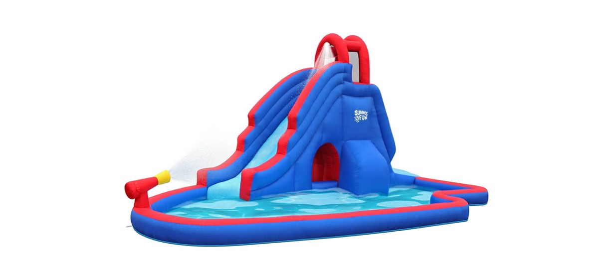 Best Sunny and Fun Slide 'N' Spray Inflatable Water Slide Best Sunny and Fun Slide 'N' Spray Inflatable Water Slide