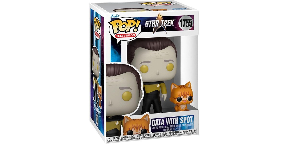 Funko Pop! Buddy-Star Trek The Next Generation Data with Spot