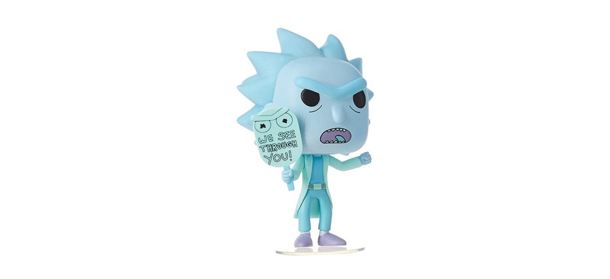 Funko POP Rick and Morty Glow in the Dark Hologram Rick