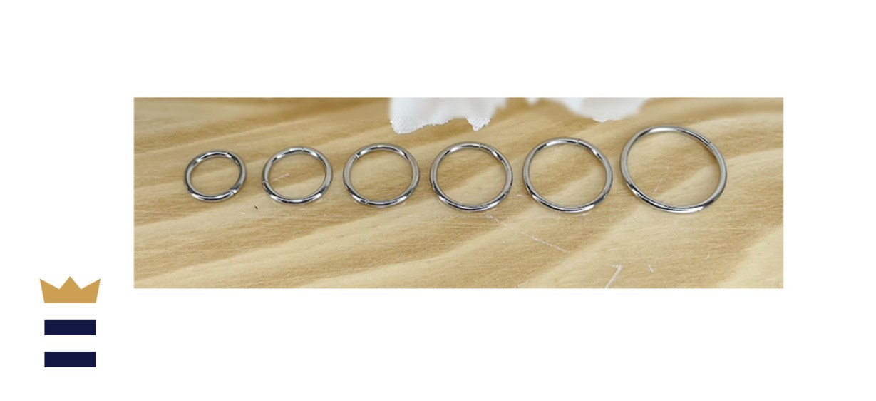 Implant Grade Titanium Hinge Hoop Segment Rings