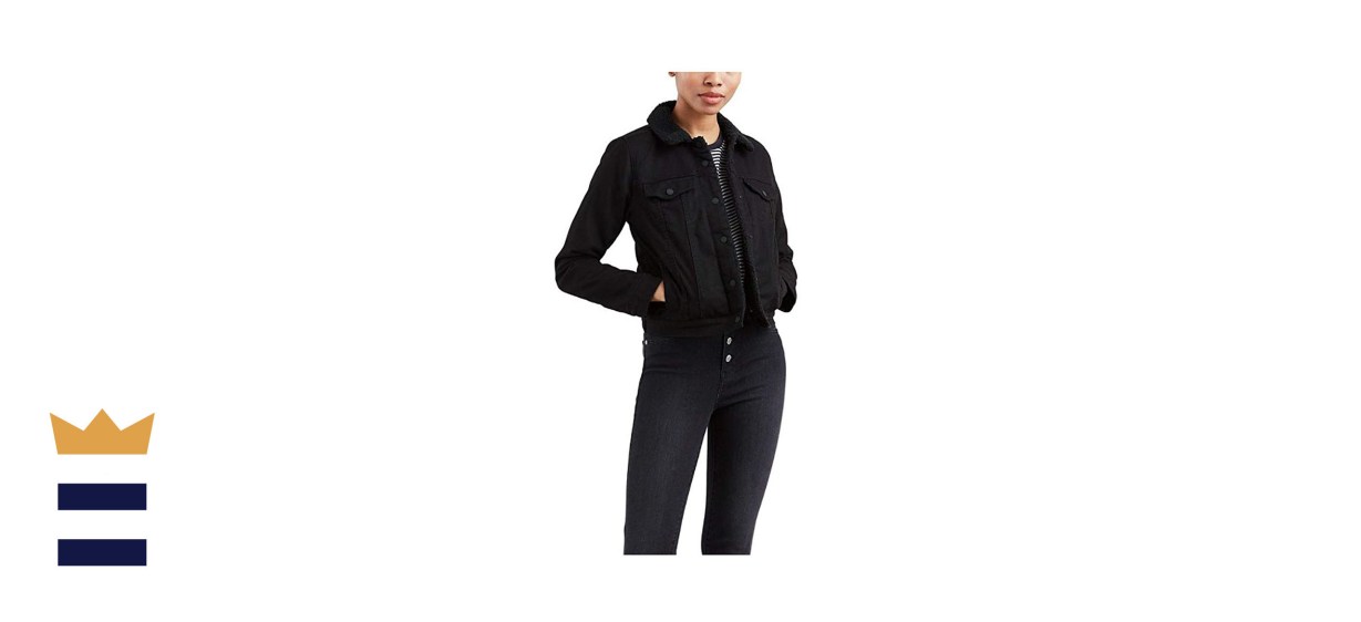 Levi's Women's Ex-Boyfriend Sherpa Trucker Jackets