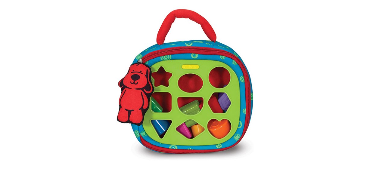 Melissa and Doug Take-Along Shape Sorter Baby Toy