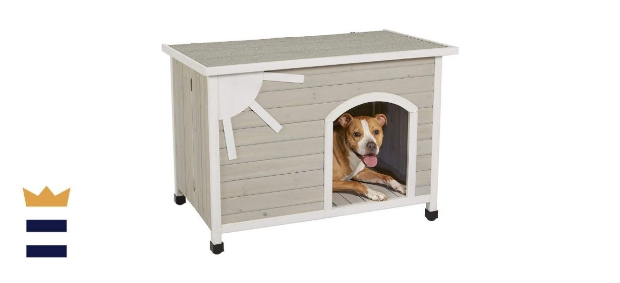 MidWest Homes For Pets Eillo Folding Outdoor Wood Doghouse