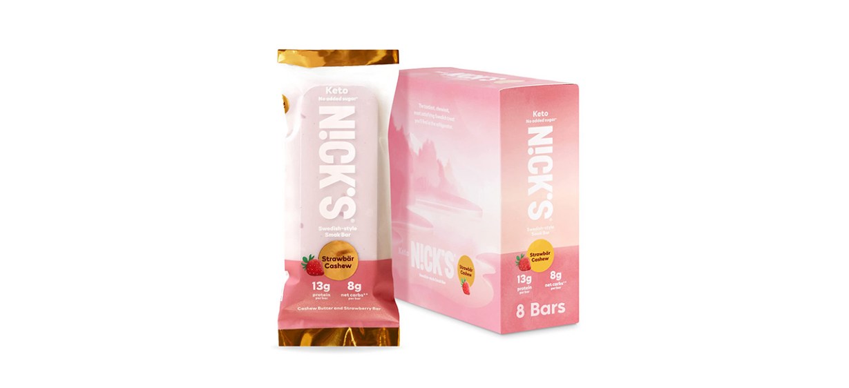 Nick’s Smak Bar Strawbar Cashew