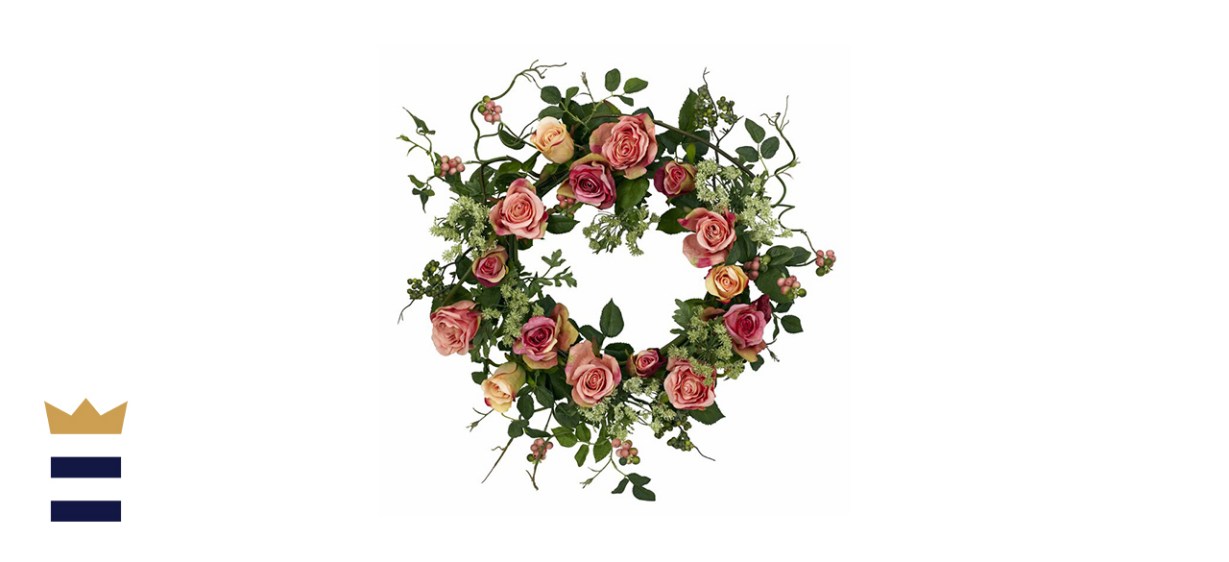 One Allium Way 20-Inch Plastic Wreath